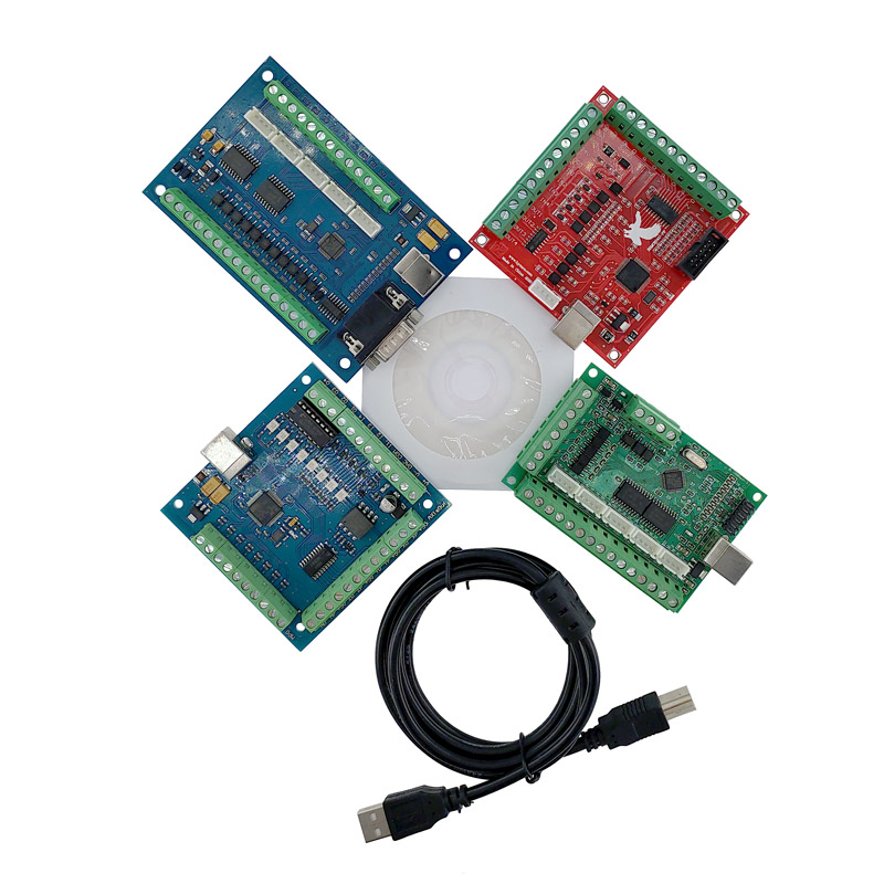 5 Axis Cnc Breakout Board Interface Mach3 - 1 adet Breakout Board Arayüz Sürücüsü