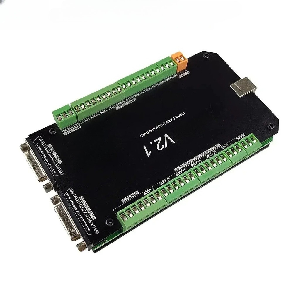 5 Axis Cnc Breakout Board Interface Mach3 - NVCM V2.1 3/4/5/6 Eksenli CNC Kontrol