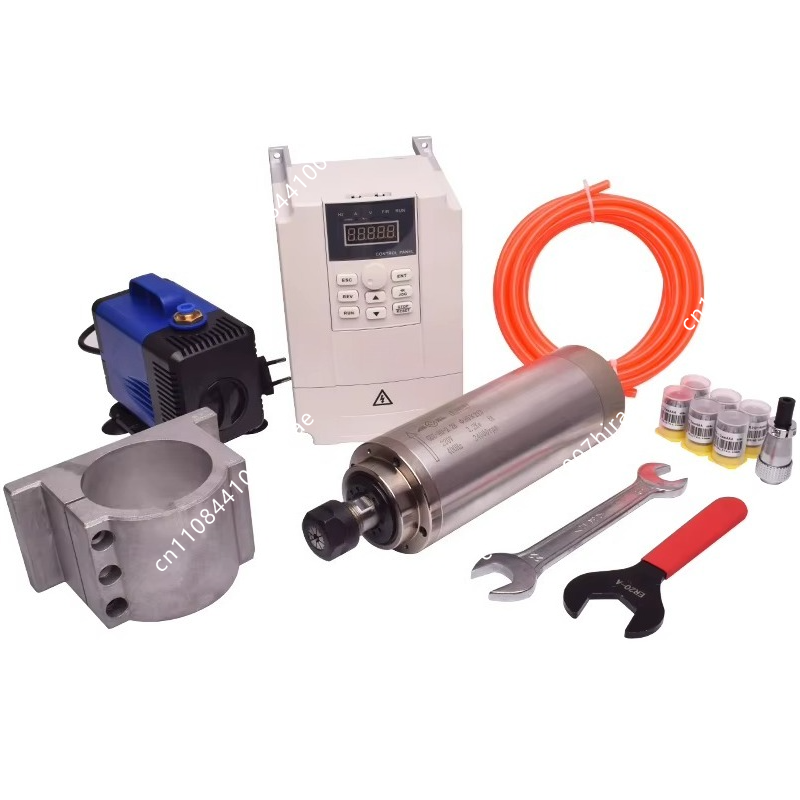 GDZ80 2.2KW Su Soğutmalı Spind - 2.2Kw Water Cooled Spindle Kit Vfd incelemesi ve fiyatı