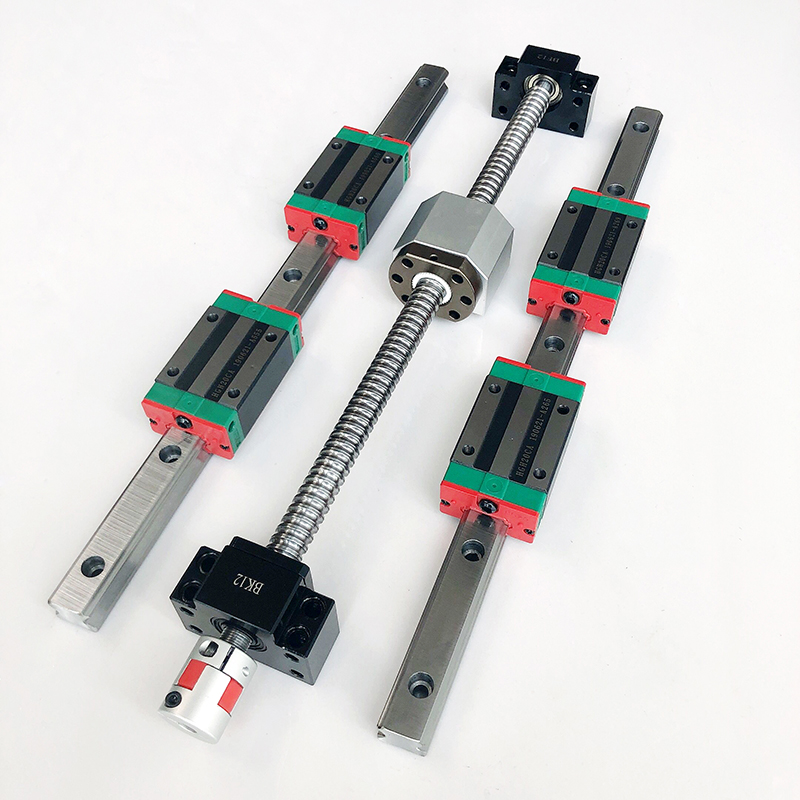 2 set HGR20 HGR15 Lineer Kılav - Hgr20 Linear Guide Rail Ballscrew Set incelemesi ve fiyatı