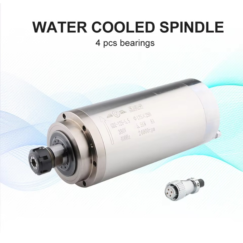 2,2 kW ER20 Su Soğutmalı Freze - 2.2Kw Water Cooled Spindle Kit Vfd incelemesi ve fiyatı